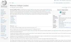 
							         Pearson College London - Wikipedia								  
							    