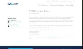 
							         PEBB Member Page - Cascade Centers								  
							    