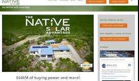 
							         PEC Rebate | Exclusive NATiVE Solar Rebate for PEC Members								  
							    