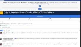 
							         Pediatric Associates Kansas City - An Affiliate of Children's Mercy ...								  
							    