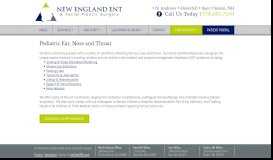 
							         PEDIATRIC EAR, NOSE & THROAT | New England ENT & Facial ...								  
							    