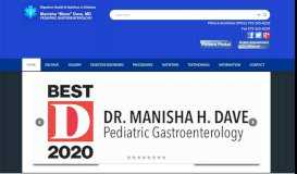 
							         Pediatric Gastroenterology – Mona Dave, MD – Digestive Health ...								  
							    