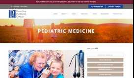 
							         Pediatric Medicine - Paradise Medical Group								  
							    