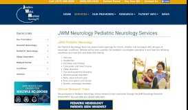 
							         Pediatric Neurology | Josephson-Wallack-Munshower Neurology (JWM)								  
							    