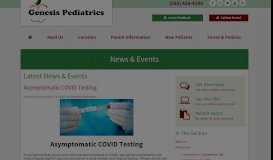 
							         Pediatric News | Pediatricians near North Rochester NY								  
							    