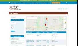
							         Pediatric Web Page | - Find a Location								  
							    