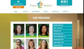 
							         Pediatrician Cary Raleigh North Carolina > Our ... - Triangle Pediatrics								  
							    