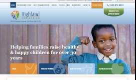 
							         Pediatrician Fall River, MA - Highland Pediatrics, PC - Pediatrics for ...								  
							    