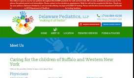 
							         Pediatrician Information | Delaware Pediatrics | Buffalo NY								  
							    