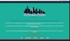 
							         Pediatrician New York, NY - Flatiron Pediatrics - Pediatrics for Family ...								  
							    