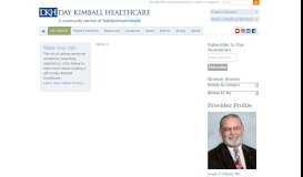
							         Pediatrics and Children Doctors | Day Kimball - Day Kimball Healthcare								  
							    