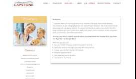 
							         Pediatrics | Capstone Clinic								  
							    