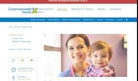 
							         Pediatrics | Commonwealth Health | Berwick, Kingston, Scranton ...								  
							    