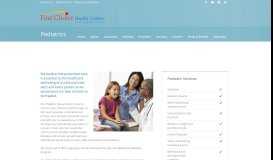 
							         Pediatrics - First Choice Health Centers								  
							    