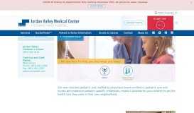 
							         Pediatrics: Jordan Valley Medical Center | A Steward Hospital | West ...								  
							    