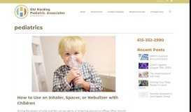 
							         pediatrics | OHPA - Old Harding Pediatric Associates								  
							    