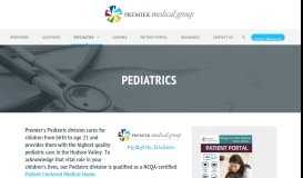 
							         Pediatrics - Premier Medical Group								  
							    