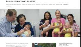 
							         Pediatrics — Roscoe Village Family Medicine								  
							    