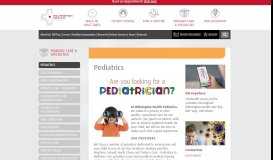 
							         Pediatrics | Wilmington Health								  
							    