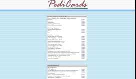 
							         PediCards.com -- Personal portal for a pediatric cardiologist								  
							    