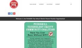
							         Peekskill City School District PTO								  
							    