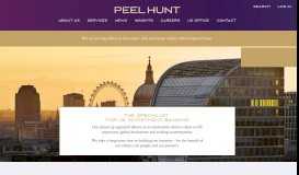 
							         Peel Hunt - Home								  
							    