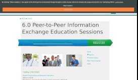 
							         Peer-to-Peer Education Sessions - MEDITECH								  
							    