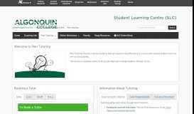 
							         Peer Tutoring - Student Learning Centre - Subject Guides at ...								  
							    
