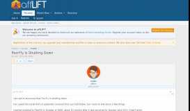 
							         PeerFly is Shutting Down | affLIFT								  
							    