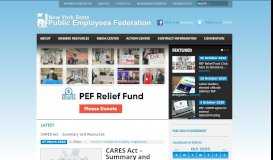 
							         PEF | New York State Public Employees Federation								  
							    