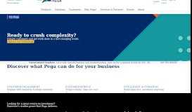 
							         Pega: Customer Engagement and Digital Process Automation Software								  
							    