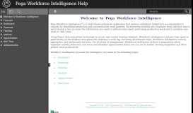 
							         Pega® Workforce Intelligence Help - OpenSpan Help Home Page								  
							    