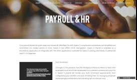 
							         Pegasus Payroll and HR Software - o-a-sys								  
							    