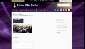 
							         Peirce College - Delta Mu Delta International Honors Society | Delta ...								  
							    
