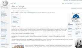 
							         Peirce College - Wikipedia								  
							    