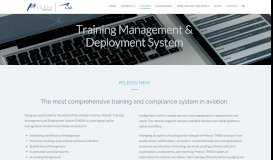 
							         Pelesys' Training Management and Deployment System								  
							    
