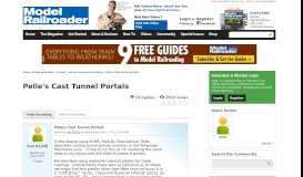 
							         Pelle's Cast Tunnel Portals - Model Railroader Magazine - Model ...								  
							    