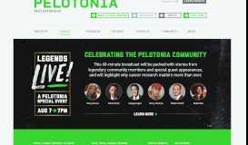 
							         Pelotonia | One Goal								  
							    