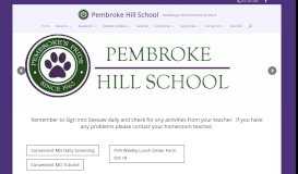 
							         Pembroke Hill School - SAU #53								  
							    