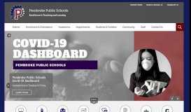 
							         Pembroke Public Schools / Homepage								  
							    