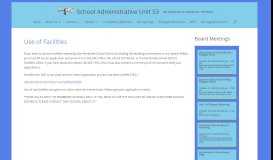 
							         Pembroke Use of Facilities | School Administrative Unit 53 - SAU #53								  
							    