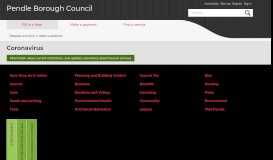 
							         Pendle Borough Council Homepage								  
							    