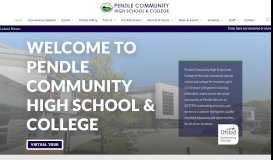 
							         Pendle Community High School and College - Outstanding								  
							    