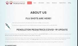 
							         Pendleton Pediatrics | Chandler, AZ Pediatrician								  
							    