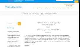 
							         Peninsula Community Health Center | Urban Health Plan								  
							    