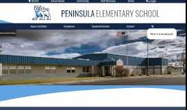 
							         Peninsula Elementary School								  
							    