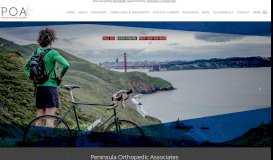
							         Peninsula Orthopedic Associates: Orthopedists: Daly City, CA								  
							    