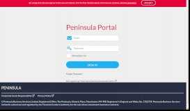 
							         Peninsula Portal								  
							    