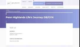 
							         Penn Highlands Life's Journey OB/GYN - Adagio Health								  
							    