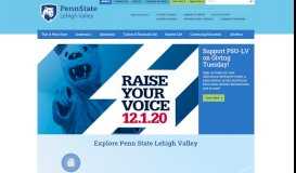 
							         Penn State Lehigh Valley | Homepage								  
							    